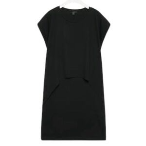 COS Minimalist Layered Mini Dress Black Capsule Wardrobe S
